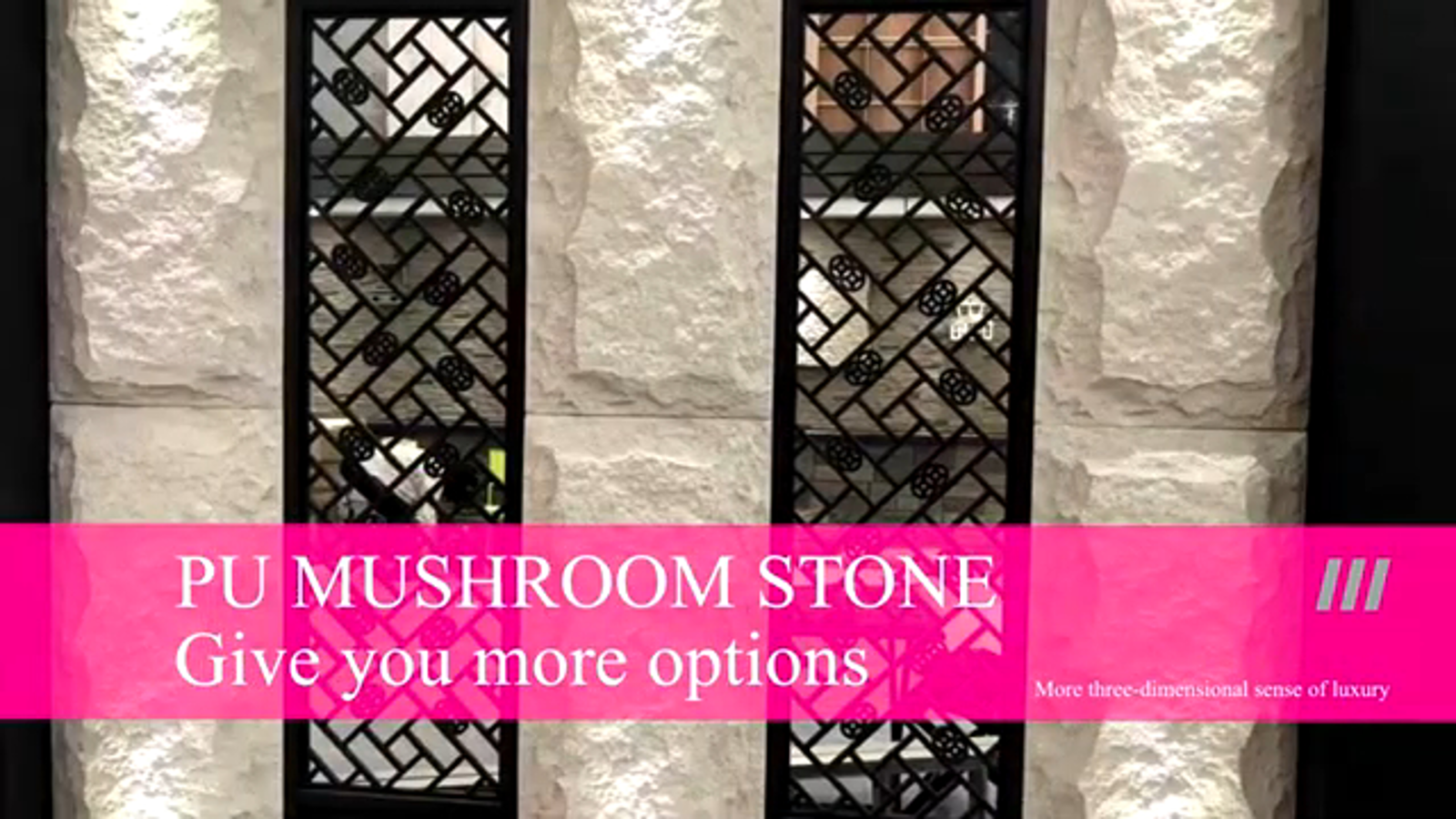 2023PU stone wall decorative panel